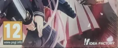 Azur Lane: Crosswave, the PEGI square on its front