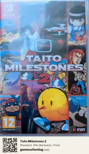 Taito Milestones 2 Nintendo Switch, Germany box front