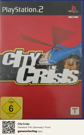 City Crisis PlayStation 2, Germany box front