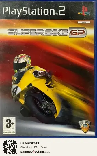 Superbike GP PlayStation 2, PAL box front