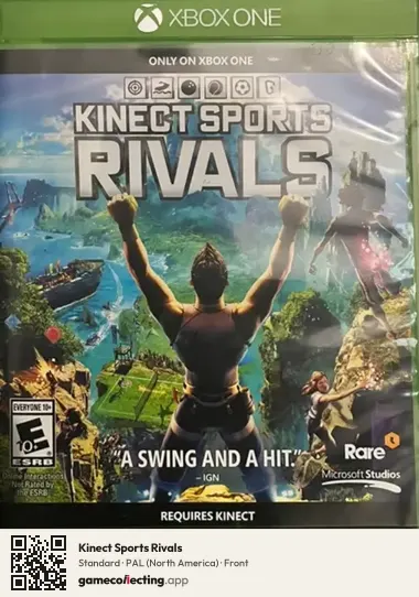 Kinect Sports Rivals Xbox One, North America box front