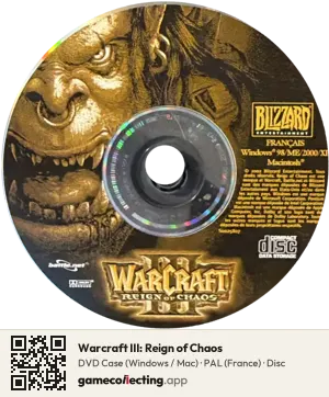 Warcraft III: Reign of Chaos Computer, PAL disc