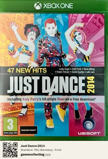Just Dance 2014 Xbox One, Germany box front