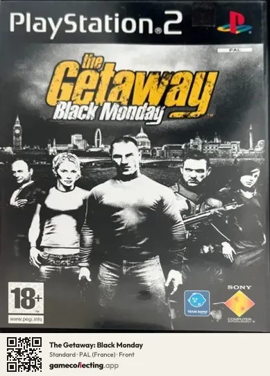 The Getaway: Black Monday PlayStation 2, France box front