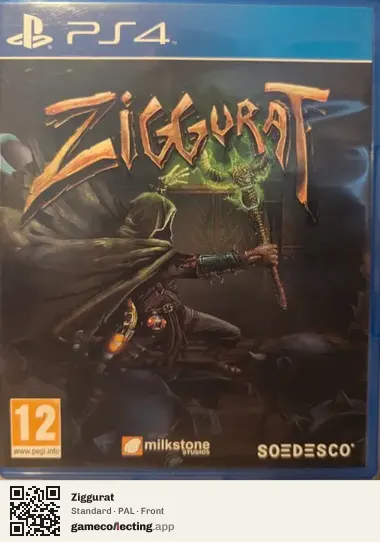 Ziggurat PlayStation 4, PAL box front