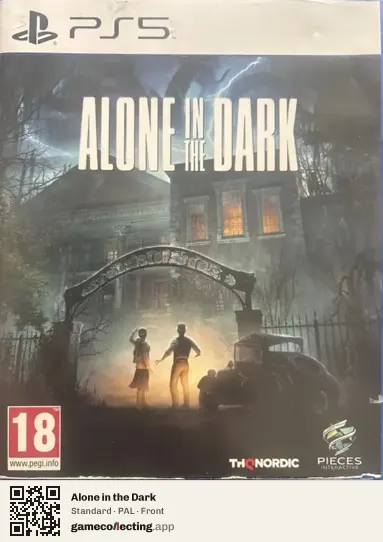Alone in the Dark PlayStation 5, PAL box front