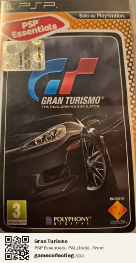 Gran Turismo PlayStation Portable, Italy box front