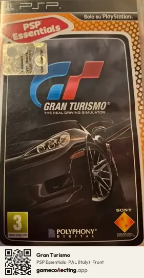 Gran Turismo PlayStation Portable, Italy box front