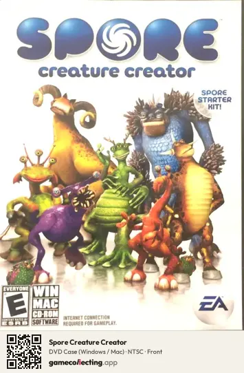 Spore Creature Creator Computer, NTSC box front