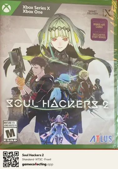 Soul Hackers 2 Xbox Series X, NTSC box front