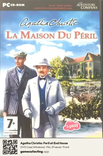 Agatha Christie: Peril at End House Computer, France box front