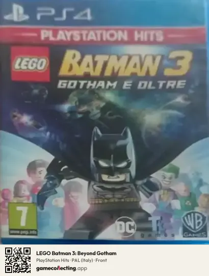 LEGO Batman 3: Beyond Gotham PlayStation 4, Italy box front