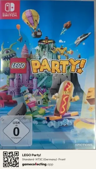 LEGO Party! Nintendo Switch, Germany box front