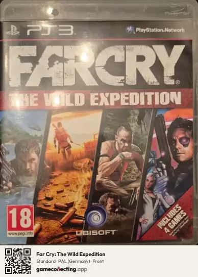Far Cry: The Wild Expedition PlayStation 3, Germany box front