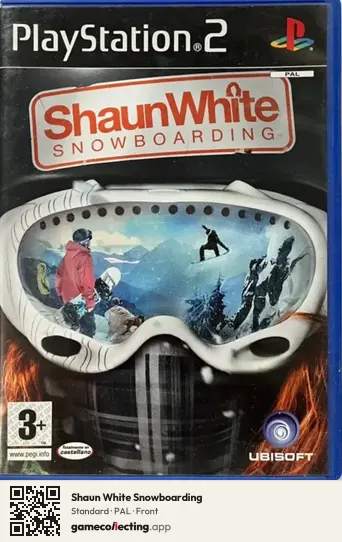 Shaun White Snowboarding PlayStation 2, PAL box front