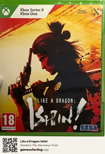 Like a Dragon: Ishin! Xbox Series X, Germany box front