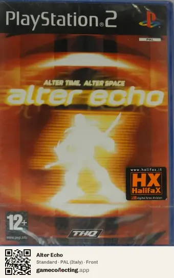 Alter Echo PlayStation 2, Italy box front