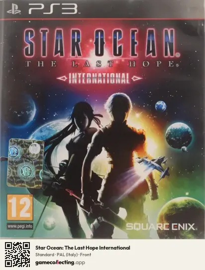Star Ocean: The Last Hope International PlayStation 3, Italy box front