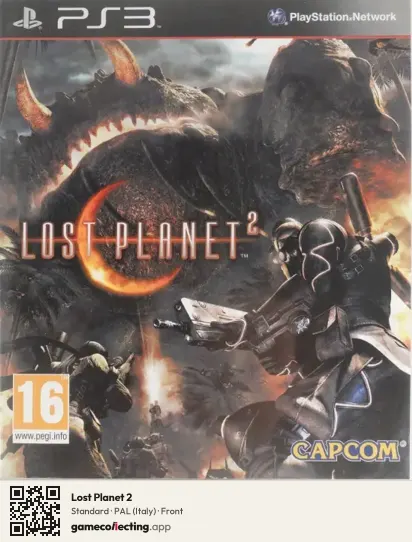 Lost Planet 2 PlayStation 3, Italy box front