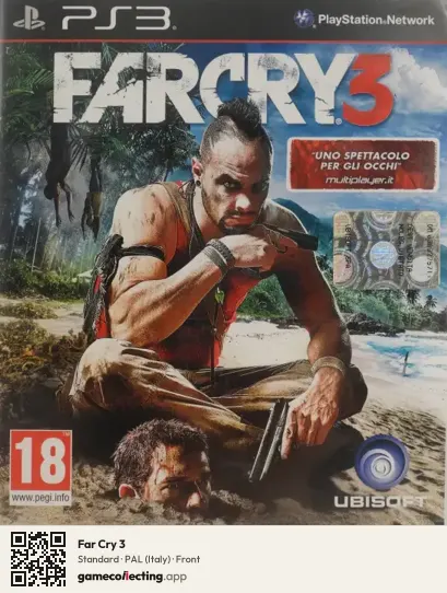 Far Cry 3 PlayStation 3, Italy box front
