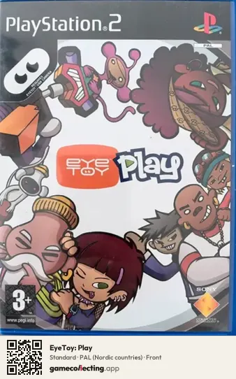 EyeToy: Play PlayStation 2, Nordic countries box front