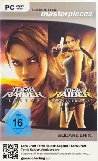 Lara Croft Tomb Raider: Legend / Lara Croft Tomb Raider: Anniversary Computer, Germany box front