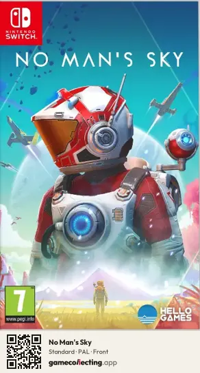 No Man's Sky Nintendo Switch, PAL box front