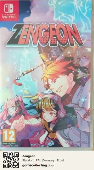 Zengeon Nintendo Switch, Germany box front