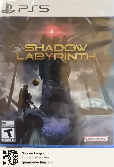 Shadow Labyrinth PlayStation 5, NTSC box front