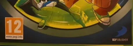 Ben 10: Omniverse, the PEGI square on its front