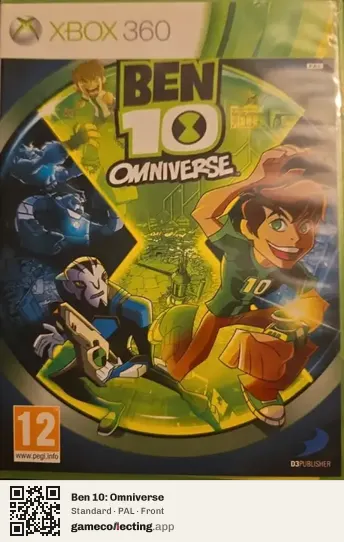 Ben 10: Omniverse Xbox 360, PAL box front