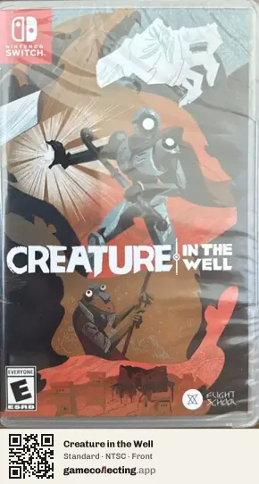 Creature in the Well Nintendo Switch, NTSC box front