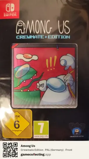 Among Us Nintendo Switch, Germany box front