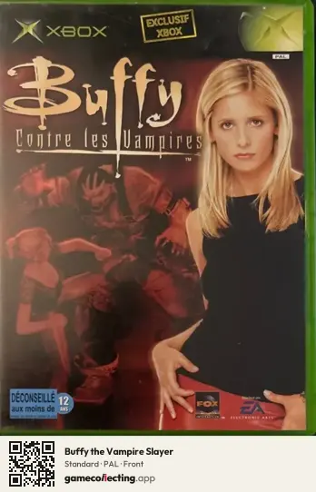 Buffy the Vampire Slayer Xbox, PAL box front