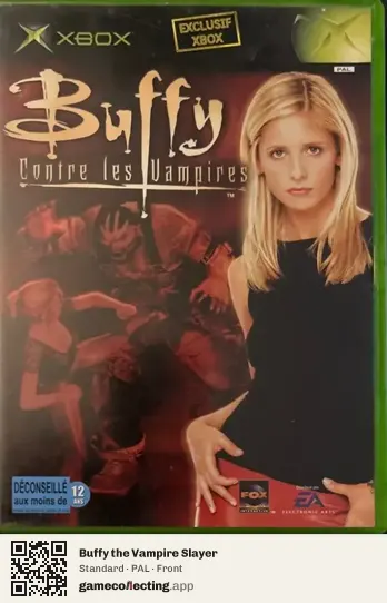 Buffy the Vampire Slayer Xbox, PAL box front