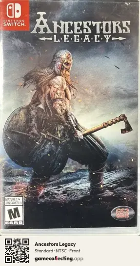 Ancestors Legacy Nintendo Switch, NTSC box front