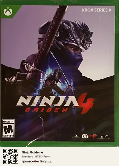 Ninja Gaiden 4 Xbox Series X, NTSC box front