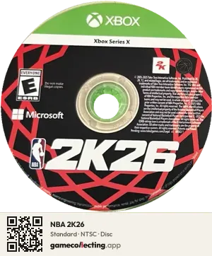 NBA 2K26 Xbox Series X, NTSC disc