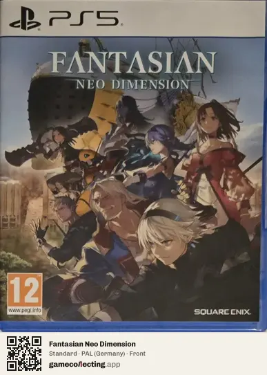 Fantasian Neo Dimension PlayStation 5, Germany box front