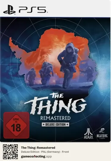The Thing: Remastered PlayStation 5, Germany box front