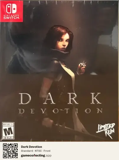 Dark Devotion Nintendo Switch, NTSC box front