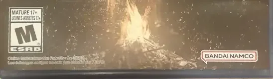 Dark Souls Remastered, the ESRB box on its front