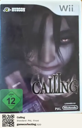 Calling Nintendo Wii, PAL box front
