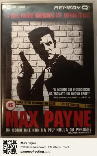 Max Payne Computer, Italy box front