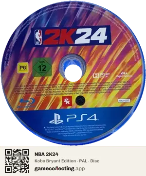 NBA 2K24 PlayStation 4, PAL disc