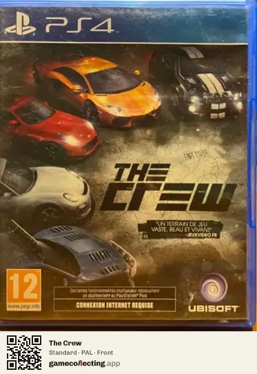 The Crew PlayStation 4, PAL box front