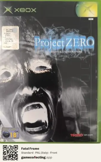 Fatal Frame Xbox, Italy box front