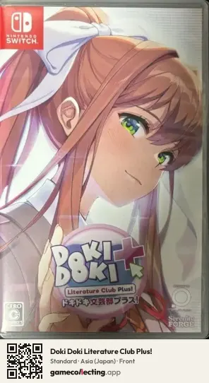 Doki Doki Literature Club Plus! Nintendo Switch, Japan box front