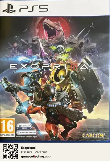 Exoprimal PlayStation 5, PAL box front