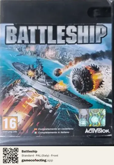 Battleship Xbox 360, Italy box front